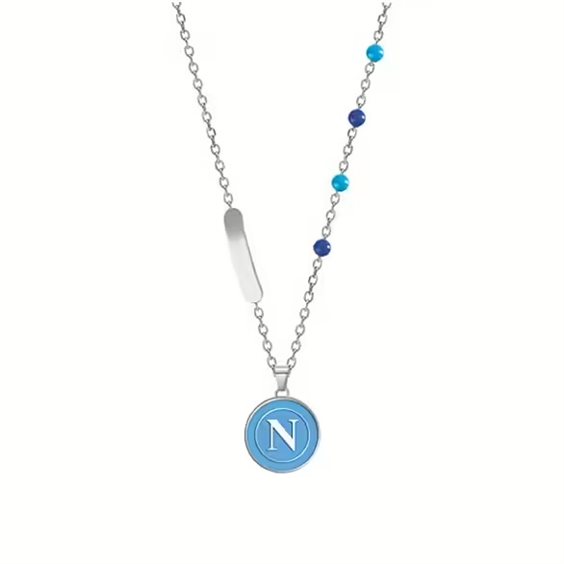 Collana Lowell Bambino S.S.C. Napoli in Acciaio B-NCO002KAA - B-NCO002KAA